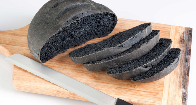 Лечебен хляб с активен въглен