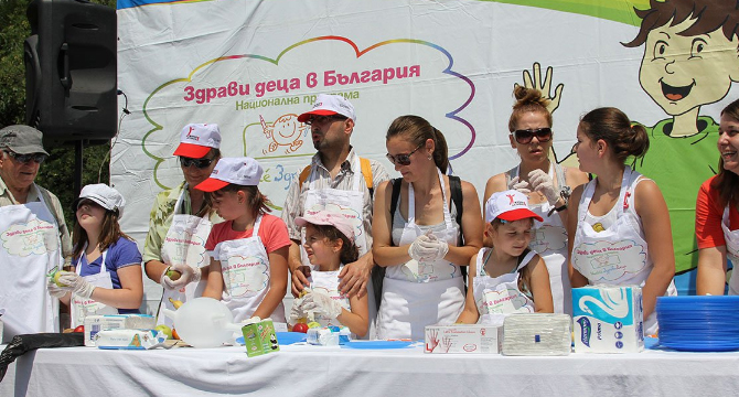Здрави деца в България ще даде 15 хил. лв на най-здравословно училище